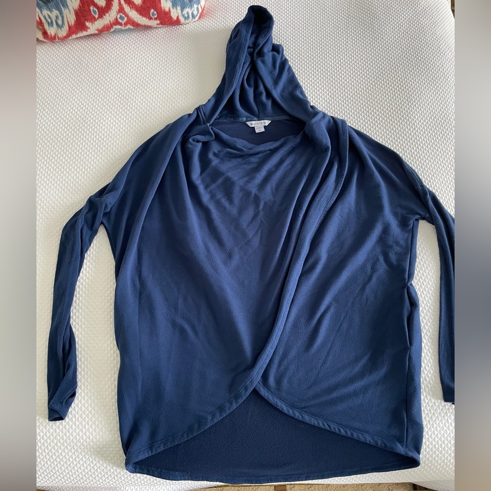 Athleta Purana Wrap Sweatshirt/Hoodie - Picture 2 of 5